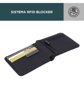 Billetera En Lona Rfid Falangero