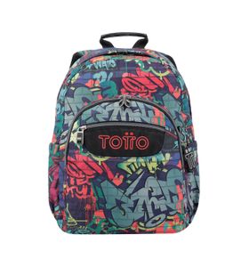 Mochila Porta Pc Ergonómica Acuarela