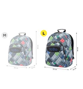 Mochila Acuarela Ecofriendly Porta Pc