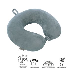 Almohada De Viaje Pylot Con Memory Foam