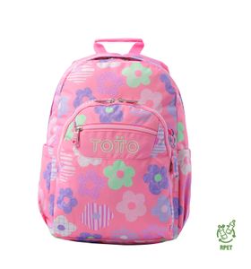 Mochila Escolar Porta Pc 14" Acuarela