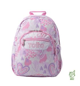 Mochila Escolar Porta Pc 14" Acuarela