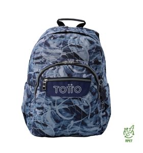 Mochila Escolar Porta Pc 14" Acuarela