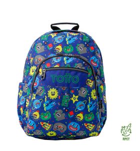 Mochila Escolar Porta Pc 14" Acuarela