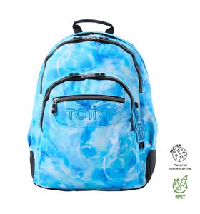 Mochila Escolar Porta Pc 14" Rayol Glitter