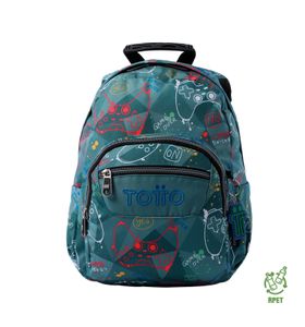 Mochila Escolar Porta Pc 10" Tempera