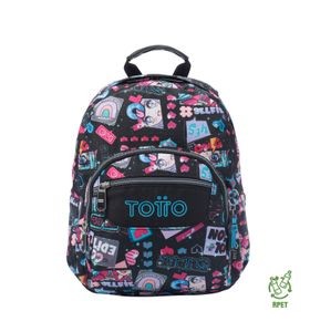 Mochila Escolar Porta Pc 10" Tempera