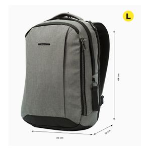 Mochila Ejecutiva Porta Pc 14" Hexa L