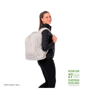 Mochila Universitaria Porta Pc Y Tablet 13" Eufrates