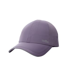 Gorra Beisbolera Bakir con Filtro UV Morada