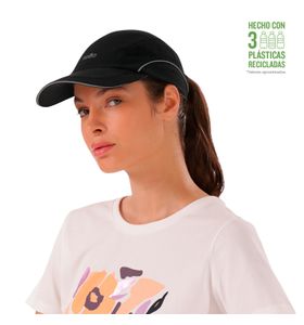 Gorra Beisbolera Lerida con Filtro UV Negra