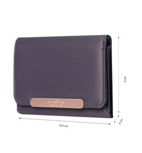 Billetera Bel con RFID Blocker Morada Mediana