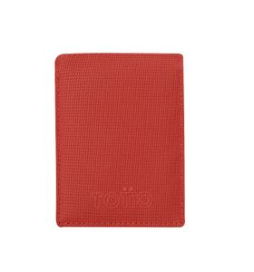 Billetera Mesh S Con RFID Blocker Roja