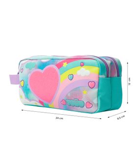 Multiuso Escolar Para Niña Sweety Heart Azul