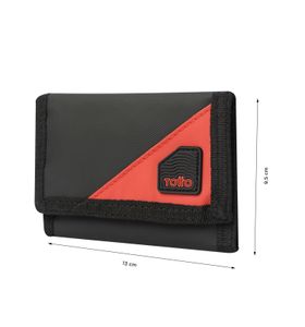 Billetera Contrast Can con RFID Blocker Negra Mediana
