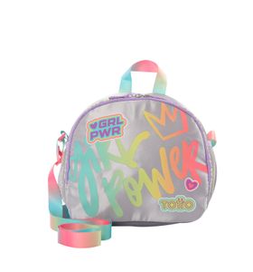 Lonchera Para Niña Girl Power Gris