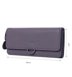 Billetera Soft Sub con RFID Blocker Morada Grande