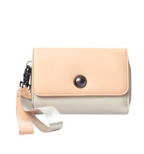 Billetera Style Can con RFID Blocker Rosada/Gris