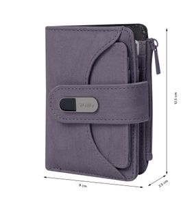 Billetera Dull S Con RFID Blocker Morada