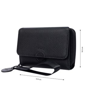 Billetera Soft Cri con RFID Blocker Negra