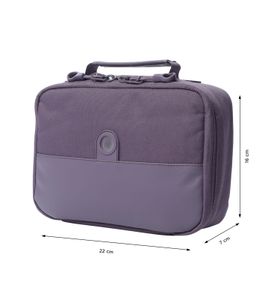 Lonchera con Aislamiento Térmico Fit Morada