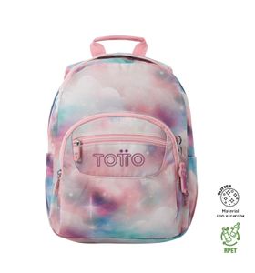 Mochila Juvenil Porta Tableta 10" Tempera Glitter Azul