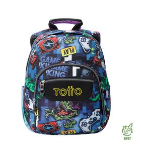 Mochila Juvenil Porta Tableta 10" Tempera Azul