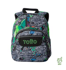 Mochila Juvenil Porta Tableta 10" Tempera Gris