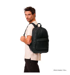 Mochila Universitaria Porta Pc 14" Tocax Negro Hombre