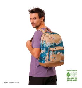 Mochila Universitaria Porta Pc 14" Tocax Mujer