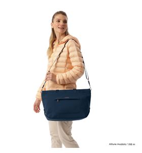 Bolso Para Mujer Madrid Porta Pc 16" Azul