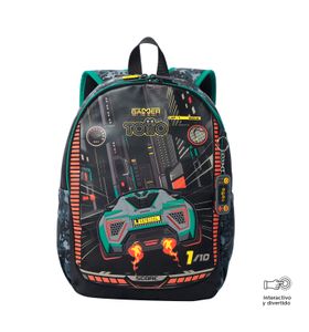 Mochila Para Niño Best Game M Negro