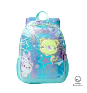 Mochila Para Niña Friends M Morado
