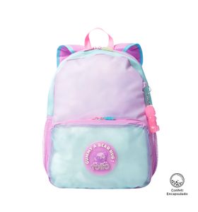 Mochila Para Niña Gummy Bear M Morado/azul