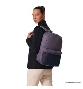 Mochila Universitaria Dragonar 2.0 Porta Pc 13" Morado Mujer