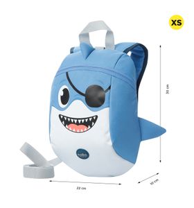 Mochila Para Niño Cornejo Azul/blanco