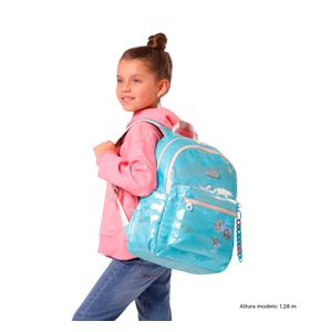 Mochila Para Niña Majestic M Azul