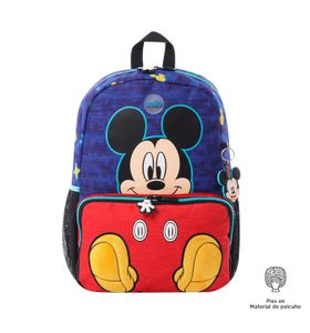 Mochila Para Niño Mickey M Azul