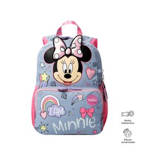 Mochila Para Niña Minnie S Gris