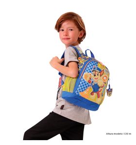 Mochila Para Niño Paw Patrol Chase S Azul