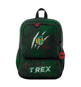 Mochila Para Niño Rex Dino M Verde