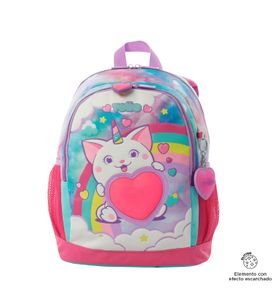 Mochila Para Niña Sweety Heart M Azul