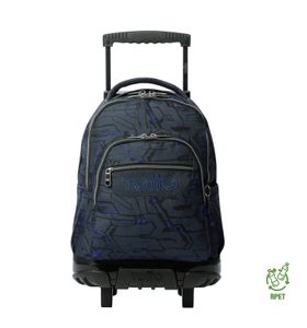 Mochila Con Ruedas Niño Porta Pc 15.4" Bomper Renglon