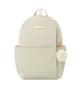 Mochila Ejecutiva Porta Pc 14" Adelaide 1 2.0 Beige Mujer