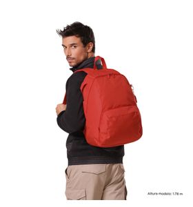 Mochila Universitaria Ometto Rojo Hombre