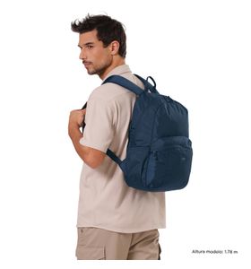 Mochila Universitaria Porta Pc 14" Trik M Azul Unisex