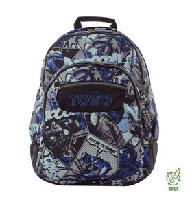Mochila Juvenil Porta Pc 14" Rayol Gris