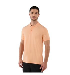 Camisa Polo Spencer Para Hombre Durazno