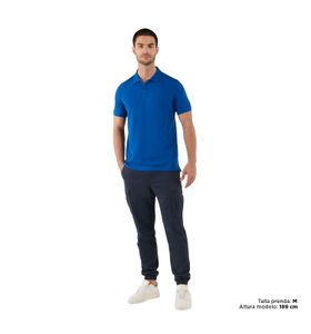 Camisa Polo Spencer Para Hombre Azul