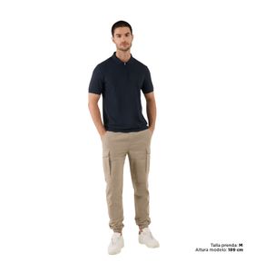 Camisa Polo Leel Para Hombre Azul